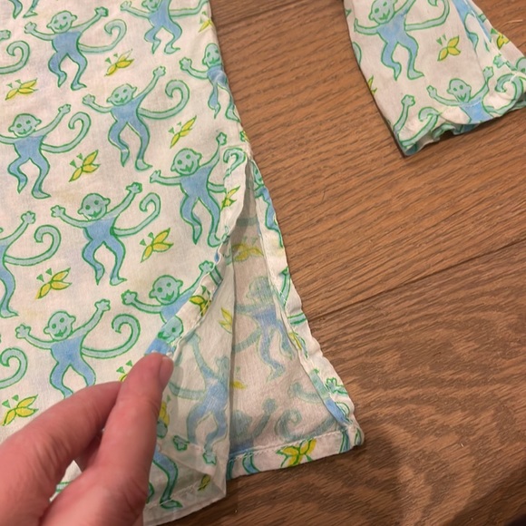 Roller Rabbit Monkey Swim Cover Up - Size 1 - Picture 4 of 4